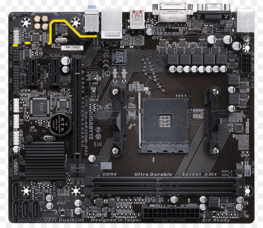 Intel，Gigabyte Lga1151 Atx Motherboard PNG