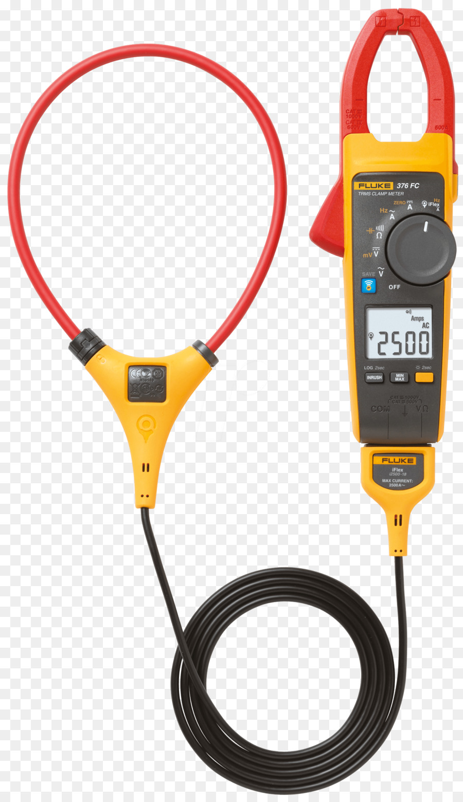 Kebetulan 376 Fc Trms Ac Dc Clamp Meter Fluke 376 Fc，Saat Clamp PNG