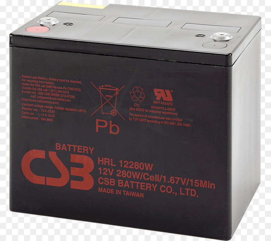 Baterai Listrik，Csb Gp12120 12v 120ah PNG