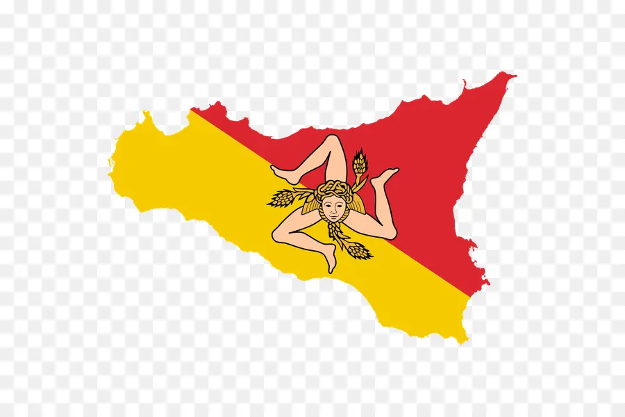 Peta Sisilia，Bendera PNG