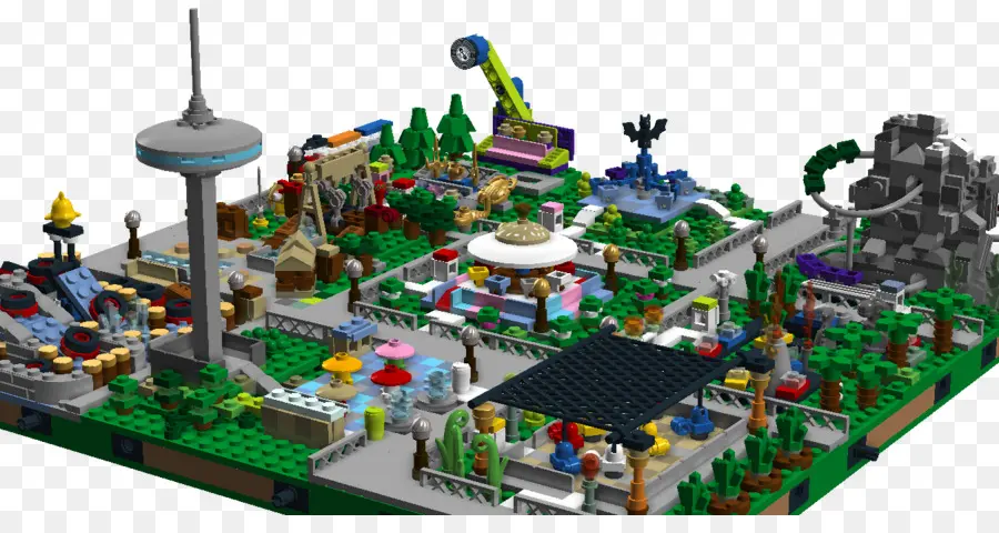 Taman Hiburan Lego，Blok PNG