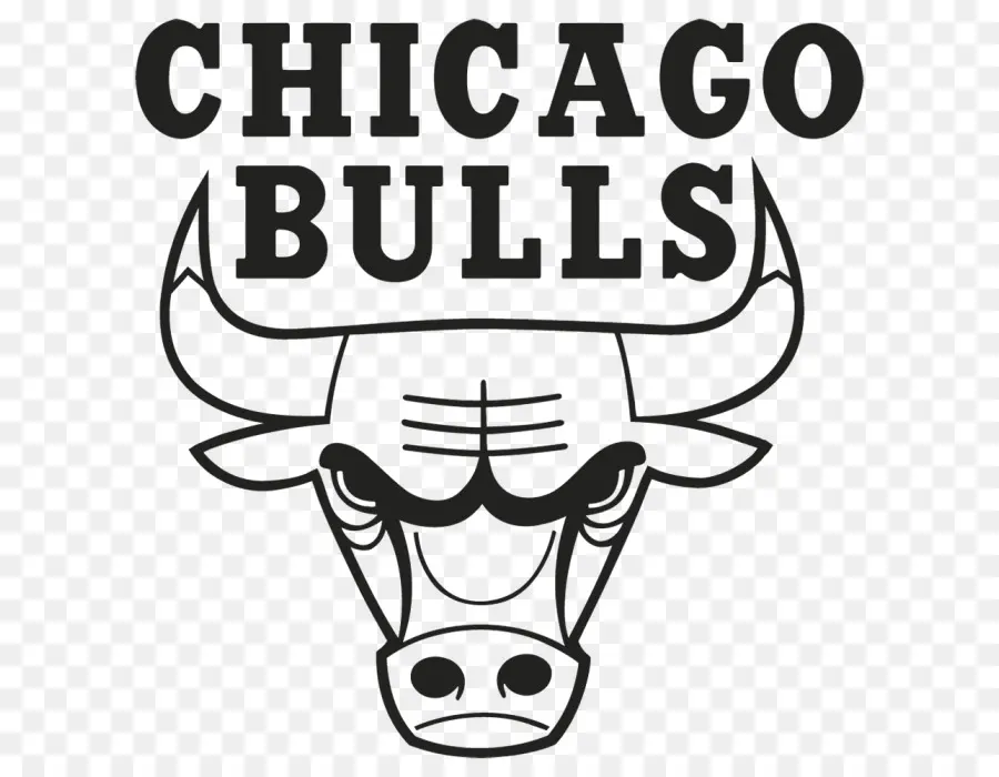 Logo Chicago Bulls，Bola Basket PNG