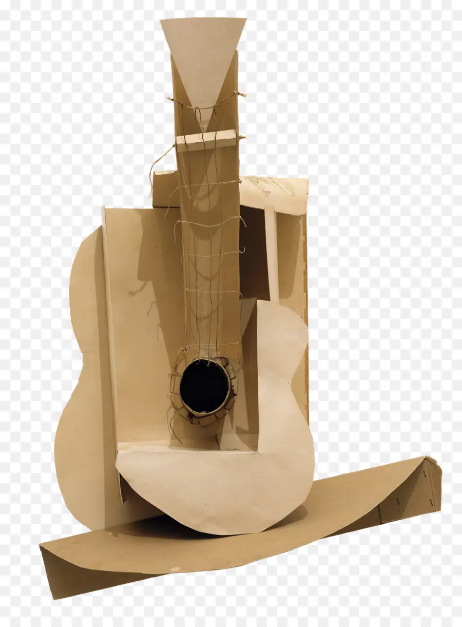 Gitar Karton，Patung PNG