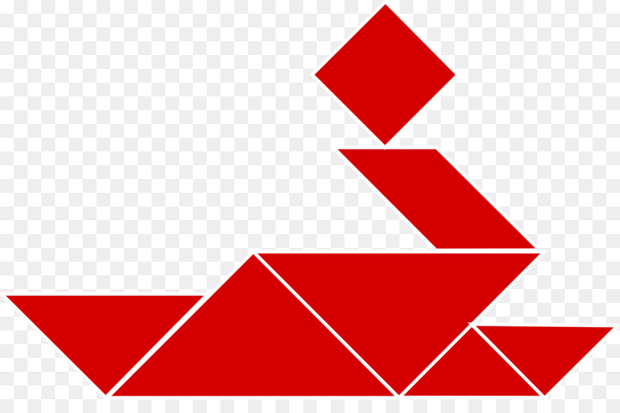 Tangram，Segitiga PNG