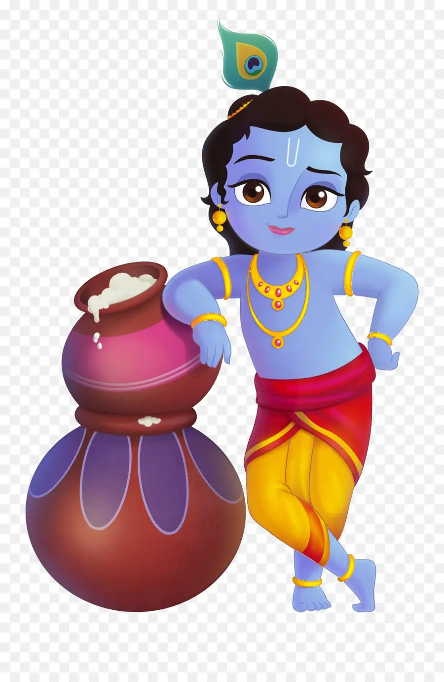 Kresna，Janmashtami Kresna PNG