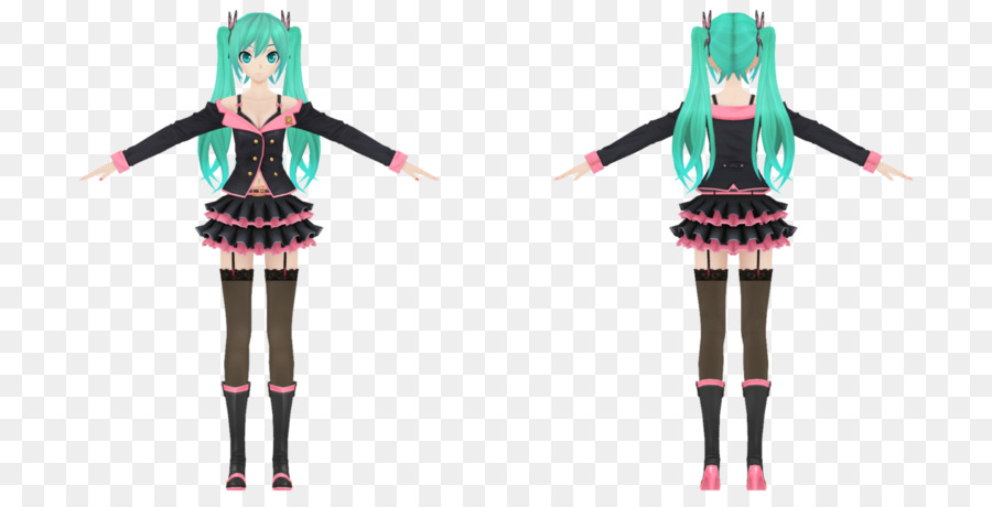 Hatsune Miku Proyek Diva，Kostum PNG