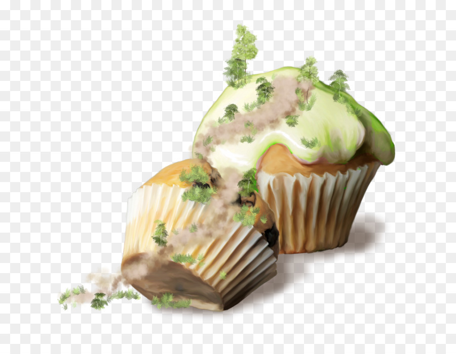 Cupcake，American Muffin PNG