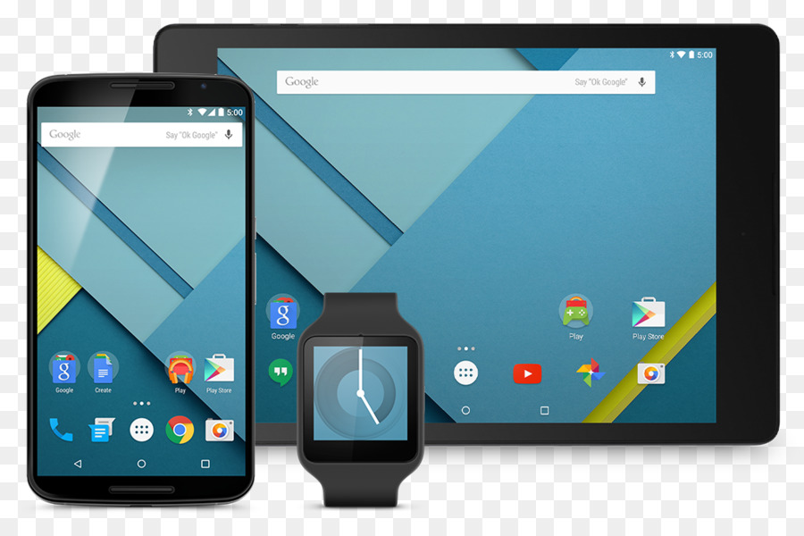 Nexus 5，Android Lollipop PNG