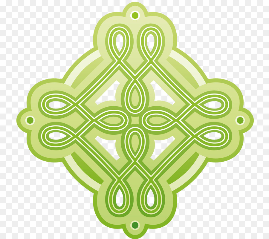 Simpul Celtic Hijau，Celtic PNG