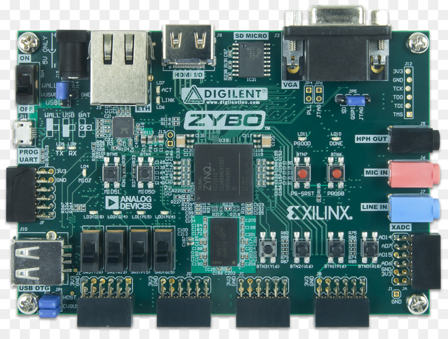 Sistem Pada Sebuah Chip Fieldprogrammable Gerbang Array Xilinx Gambar Png 0025