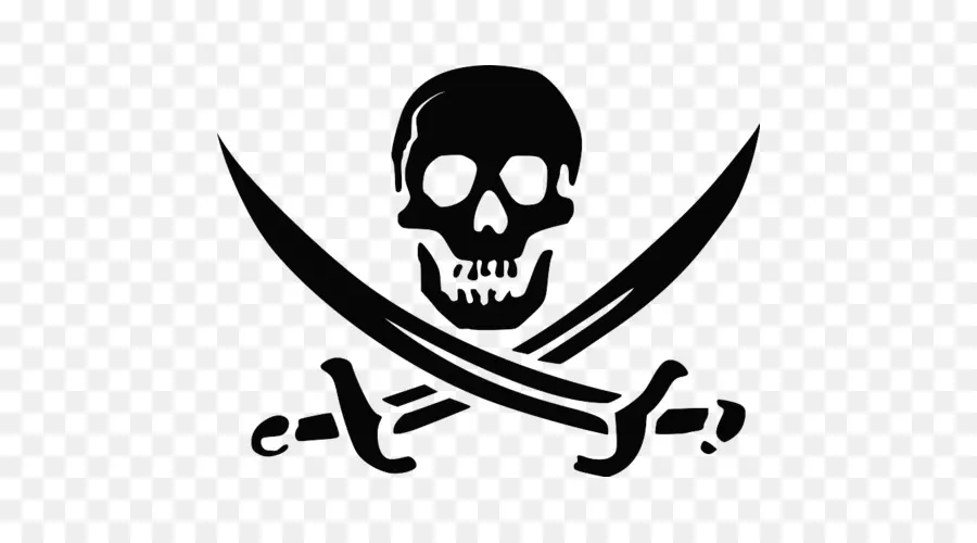 Jolly Roger，Bendera Bajak Laut PNG