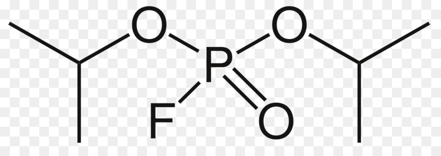 Diisopropil Fluorophosphate，Senyawa Kimia PNG