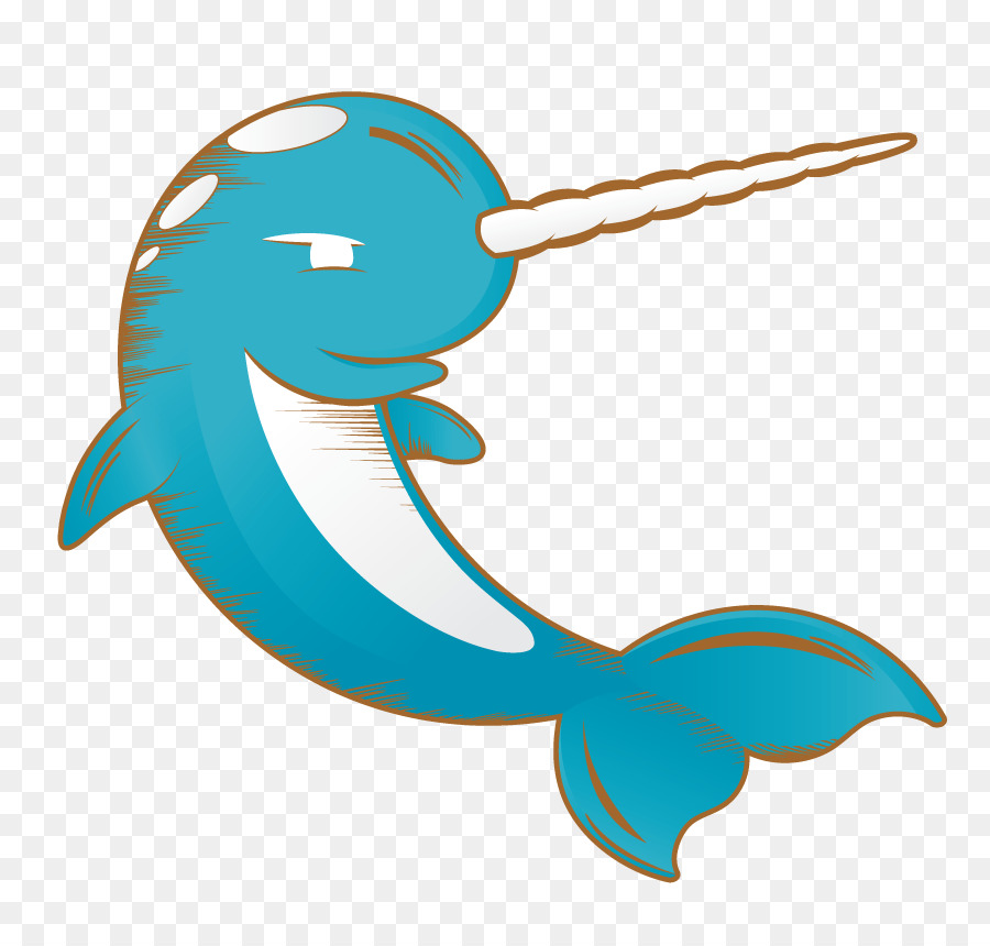 Narwhals Dibuat，Koktail PNG