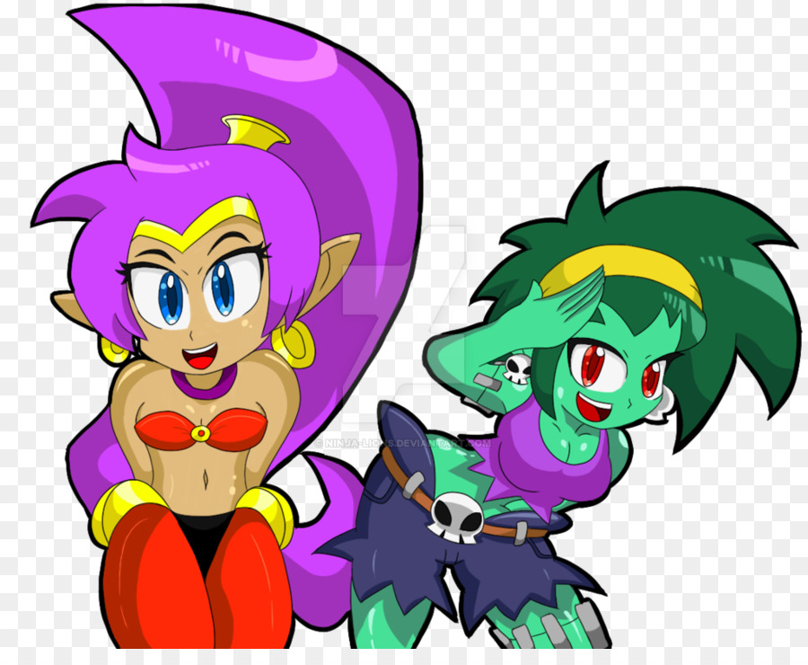 Shantae And The Pirates Kutukan，Shantae Halfgenie Pahlawan PNG