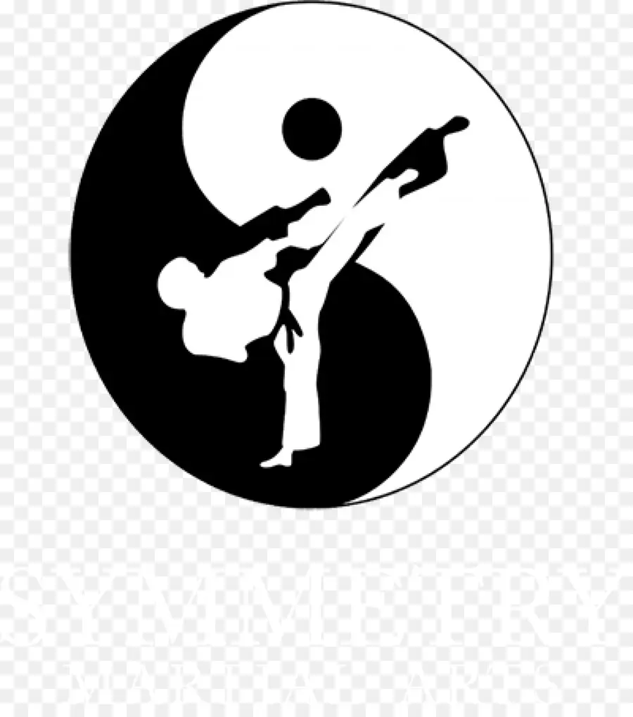 Yin Yang Dengan Seniman Bela Diri，Yin Yang PNG