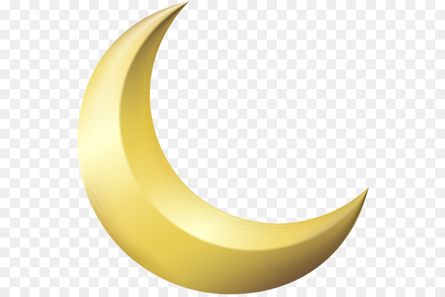 Bulan Sabit, Bulan, Kartun gambar png