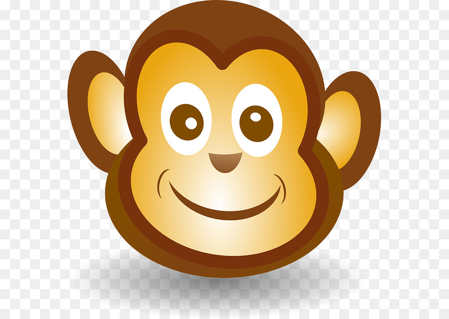 Monyet，Smiley PNG