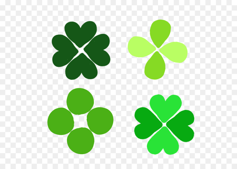 Fourleaf Semanggi，Saint Patricks Hari PNG