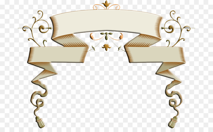 Spanduk Dekoratif，Ornamen PNG