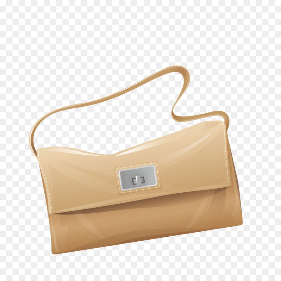 Tas Tangan Krem，Mode PNG