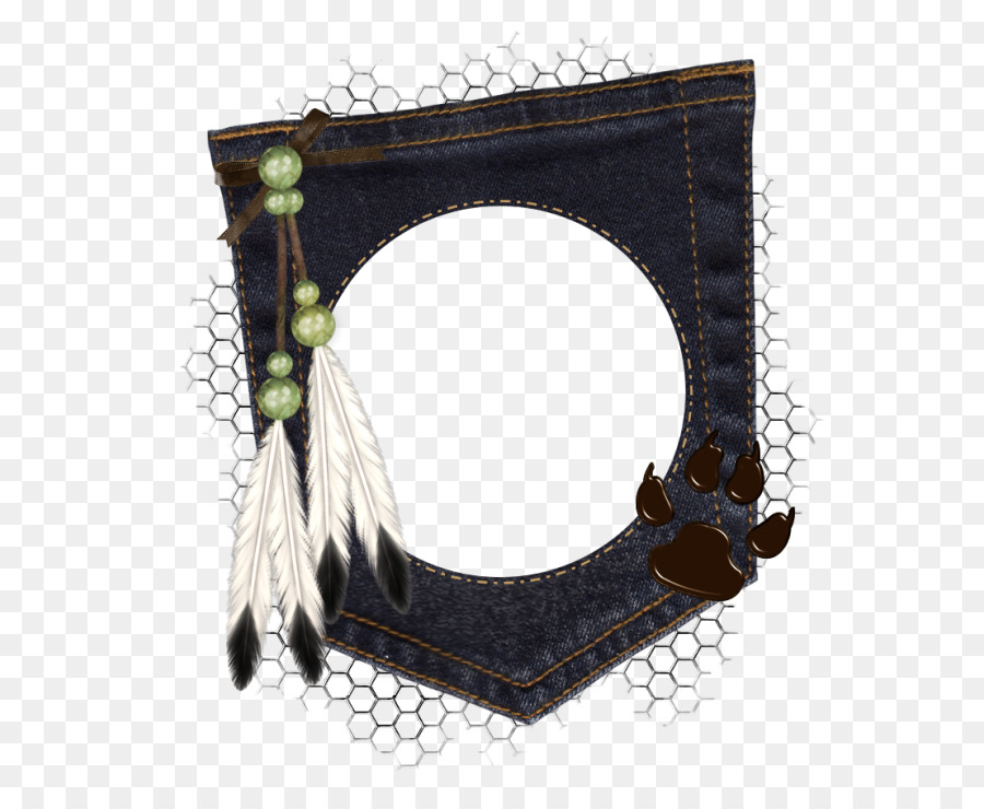 Bingkai，Denim PNG