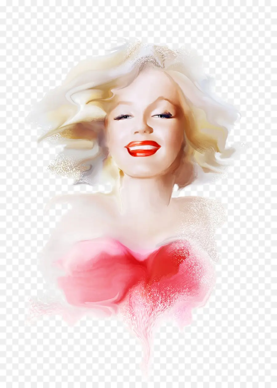 Ilustrasi Marilyn Monroe，Potret PNG