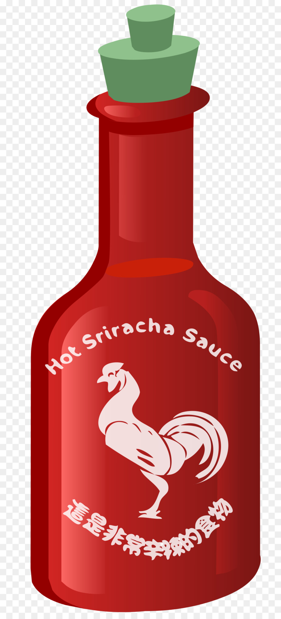 Saus Sriracha，Botol PNG