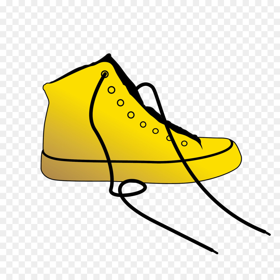 Sepatu，Kuning PNG