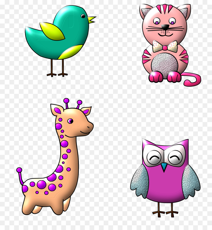Gambar Hewan Kucing Kartun  Gambar Hewan