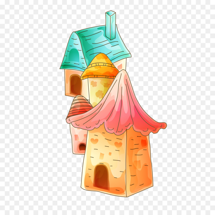 Rumah Doodle Kecil Yang Lucu，Kartun PNG