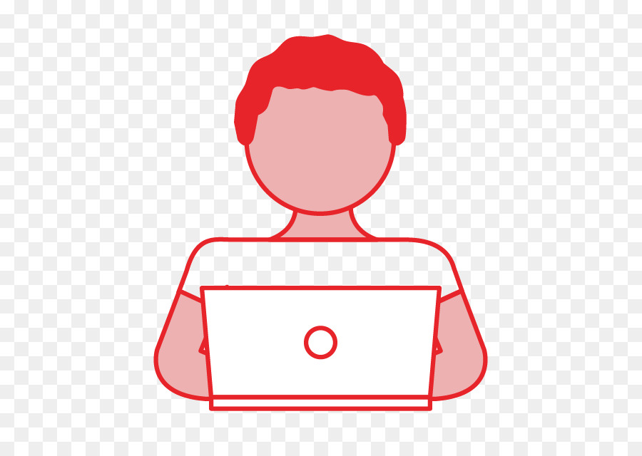 Orang Dengan Laptop，Komputer PNG