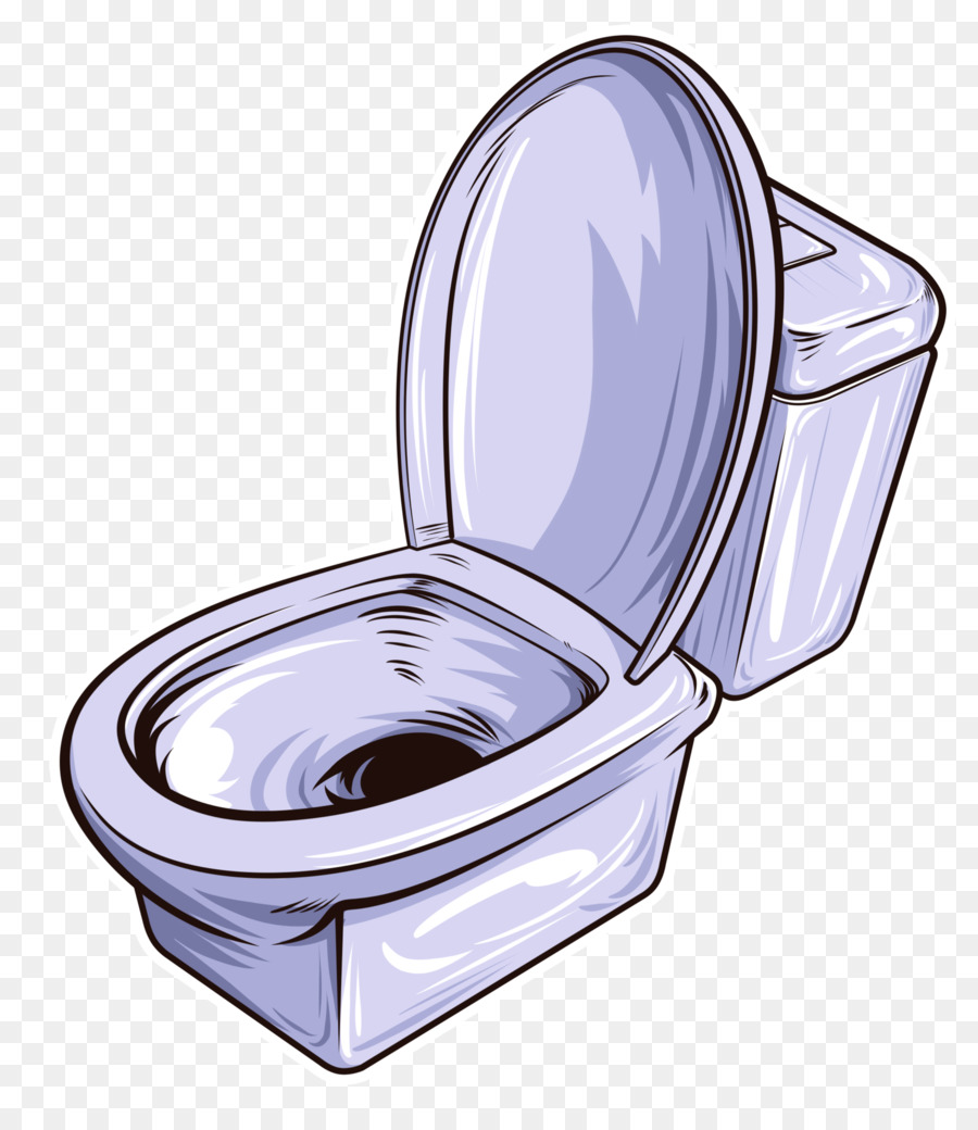 Toilet，Biru PNG