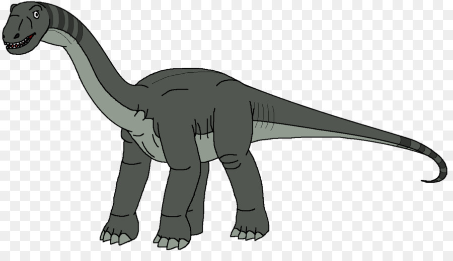 Dinosaurus Hijau，Kartun PNG