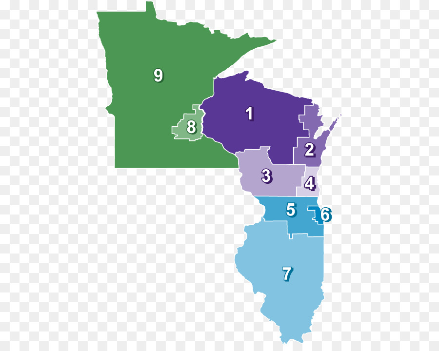 Illinois，Missouri PNG