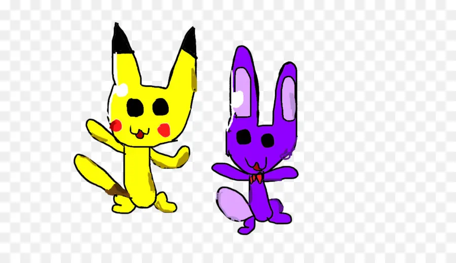 Karakter Kartun，Pikachu PNG