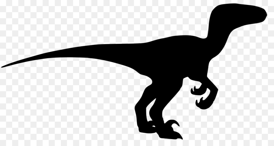 Velociraptor，Siluet PNG