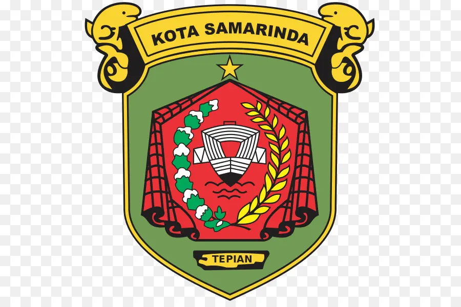 Lambang Samarinda，Kota PNG