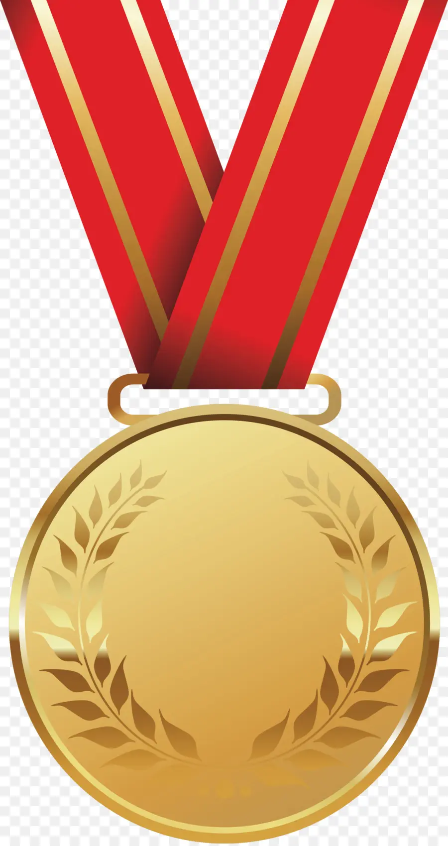 Medali，Medali Emas PNG