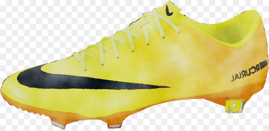 Cleat Sepak Bola Oranye，Sepatu PNG