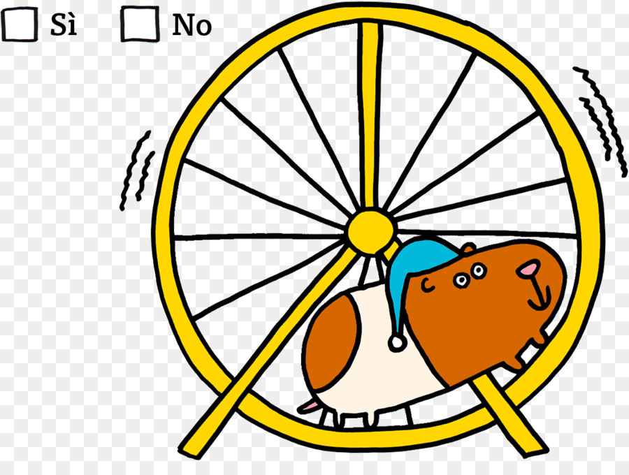 Sepeda Roda，Hamster PNG