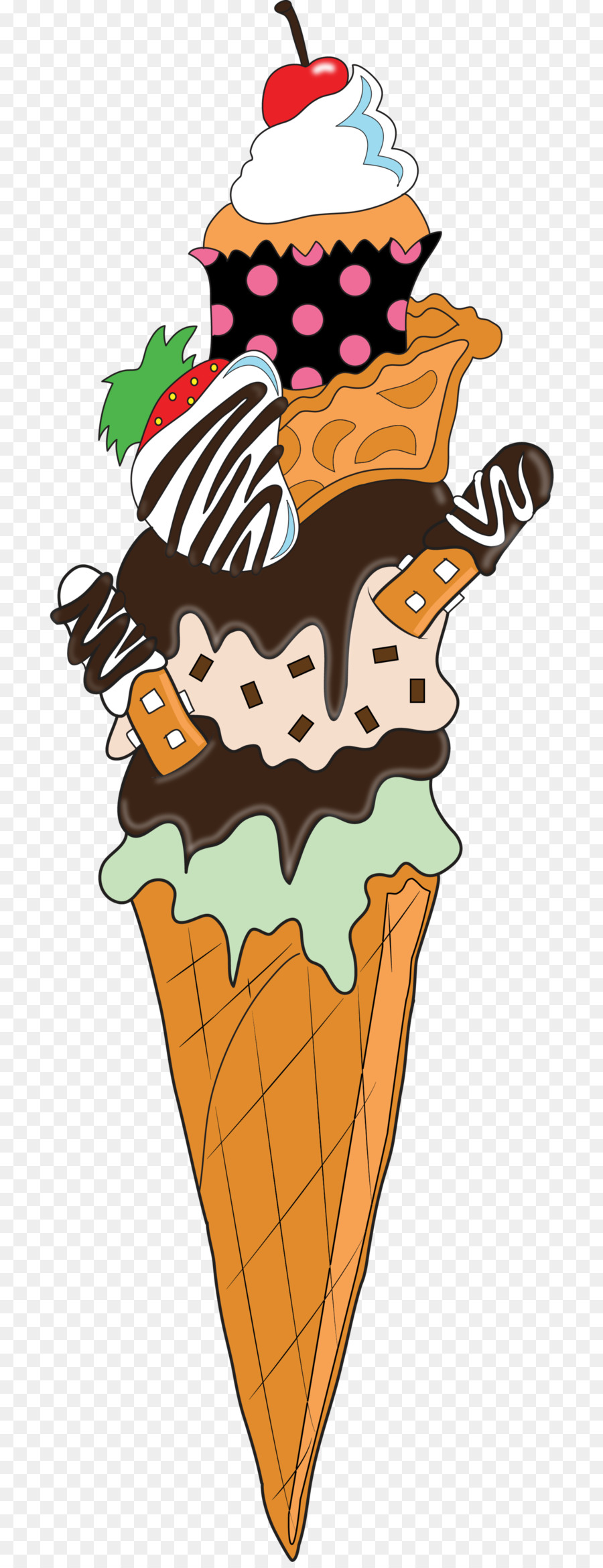 Sundae，Hadiah PNG