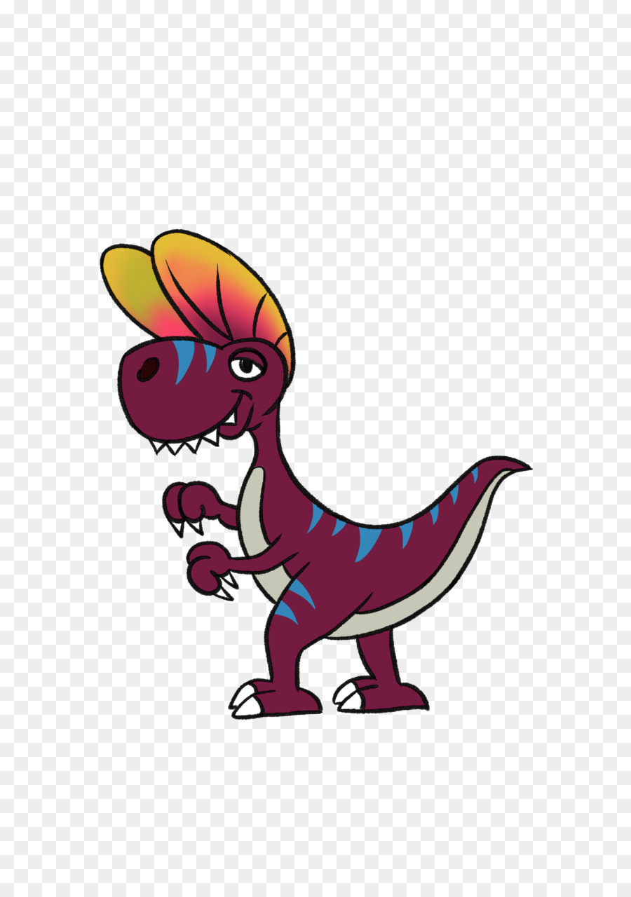 Dinosaurus，Ungu PNG