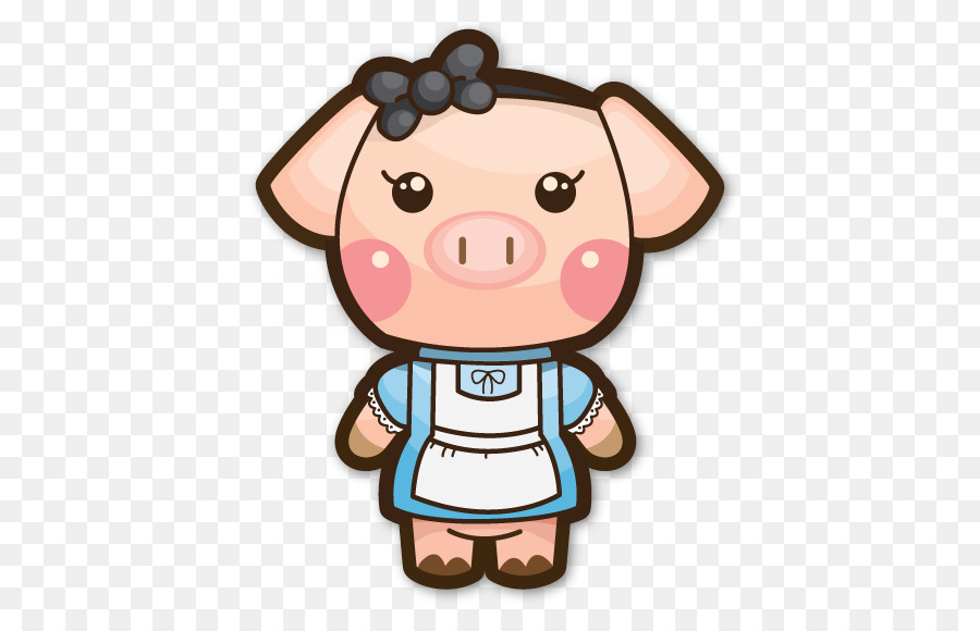 Miniatur Babi，Piglet PNG