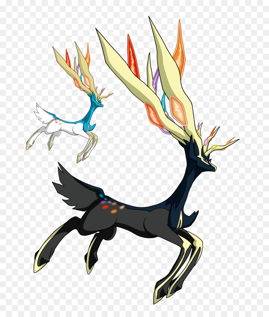 Xerneas，Pokemon PNG