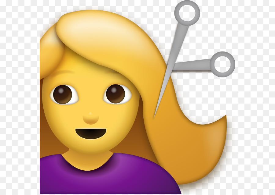 Emoji，Gaya Rambut PNG