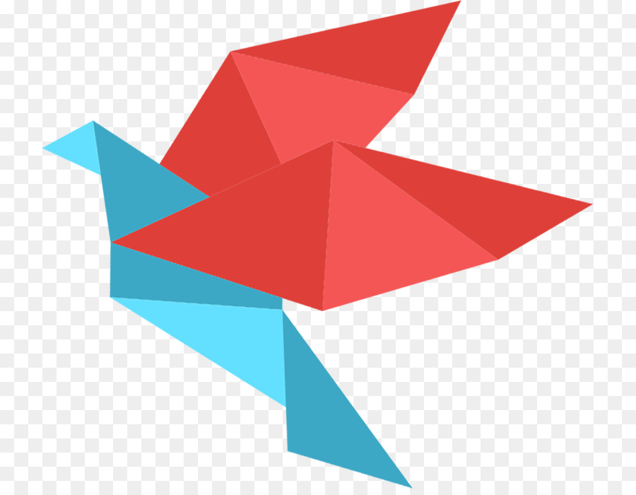 Desain Web，Kertas Origami PNG