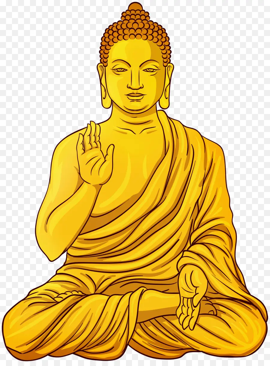 Buddha，Golden Buddha PNG