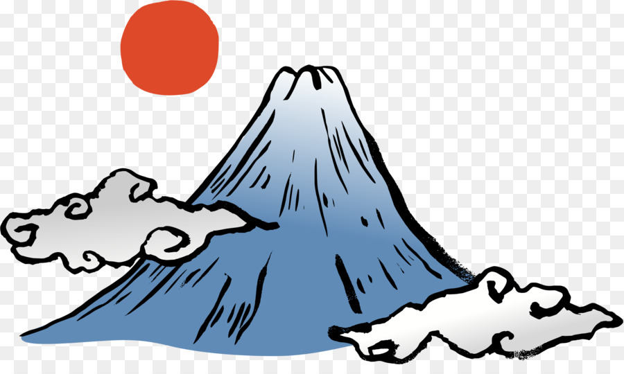 dsndnsdbn Gambar  Pemandangan Gunung  Fuji  Kartun 