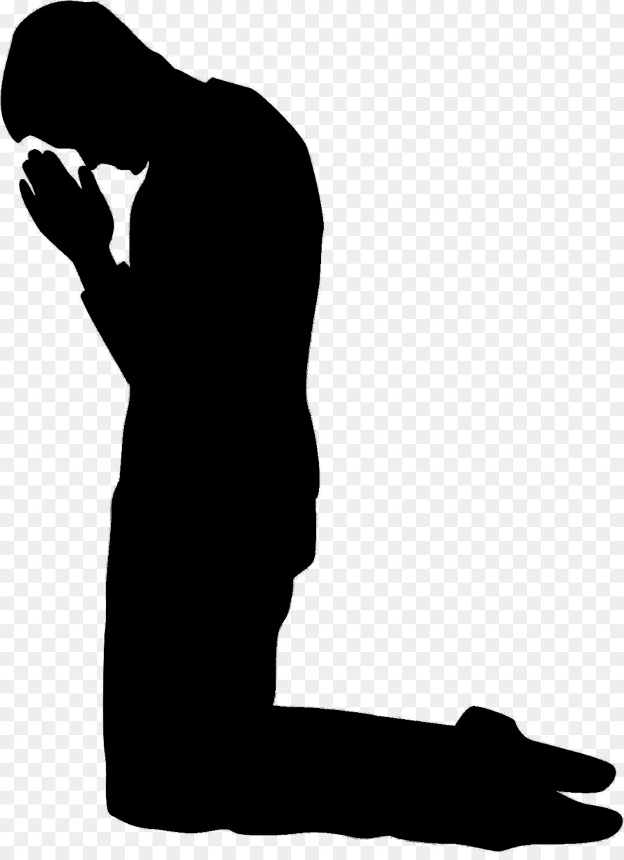 Gambar Orang Berdoa Vektor