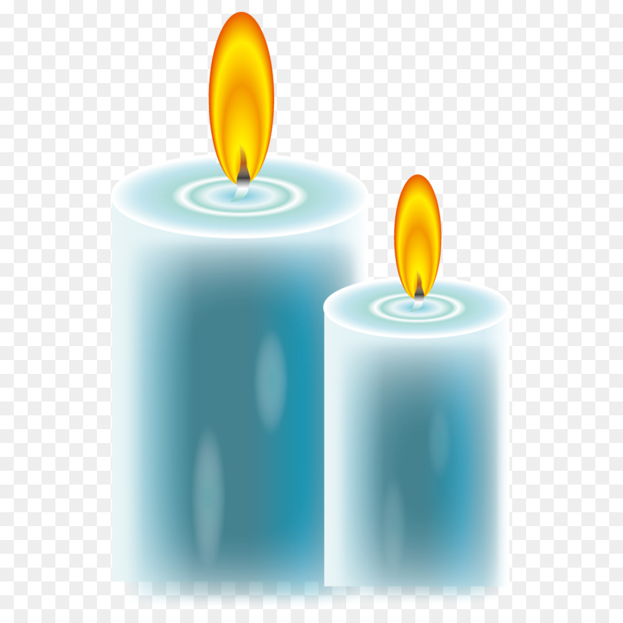 Lilin Biru，Api PNG